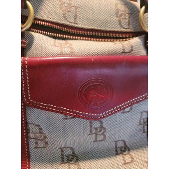 Dooney & Bourke Florentine Jacquard Classic Handbag Purse Tote - Picture 5 of 10